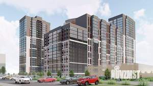 1-к квартира, строящийся дом, 25м2, 23/25 этаж