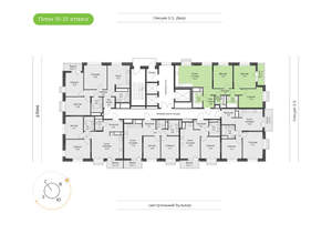 3-к квартира, вторичка, 85м2, 15/24 этаж