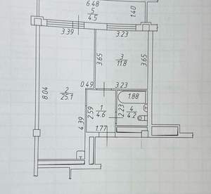 2-к квартира, вторичка, 50м2, 16/19 этаж