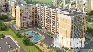 2-к квартира, строящийся дом, 64м2, 18/18 этаж