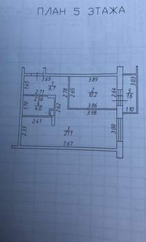 2-к квартира, сданный дом, 44м2, 5/13 этаж