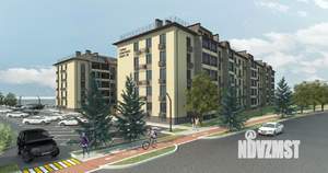 2-к квартира, строящийся дом, 64м2, 2/5 этаж