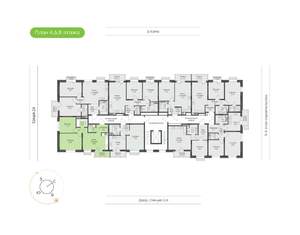 2-к квартира, вторичка, 60м2, 8/9 этаж