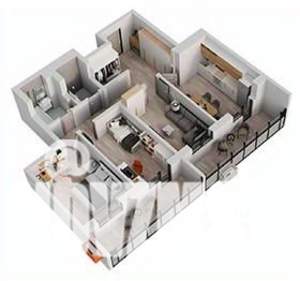 3-к квартира, строящийся дом, 82м2, 11/18 этаж