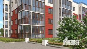 2-к квартира, строящийся дом, 71м2, 1/4 этаж