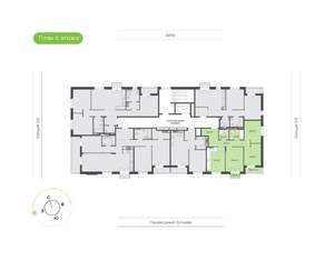 3-к квартира, вторичка, 72м2, 8/9 этаж