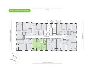 2-к квартира, вторичка, 67м2, 10/24 этаж