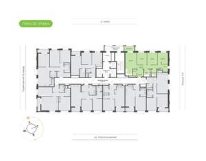 3-к квартира, вторичка, 83м2, 20/24 этаж