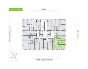 3-к квартира, вторичка, 75м2, 17/20 этаж