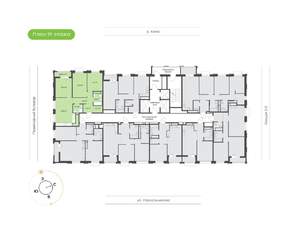 3-к квартира, вторичка, 84м2, 19/24 этаж