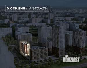 1-к квартира, вторичка, 39м2, 3/9 этаж