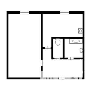 1-к квартира, вторичка, 30м2, 2/4 этаж
