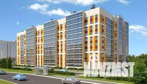 3-к квартира, строящийся дом, 80м2, 16/18 этаж