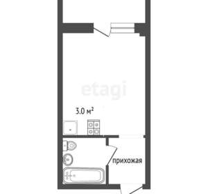 Студия квартира, вторичка, 20м2, 13/20 этаж