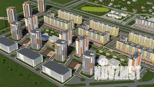 2-к квартира, строящийся дом, 68м2, 18/18 этаж