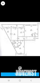 4-к квартира, вторичка, 99м2, 2/12 этаж