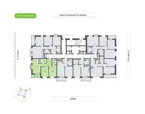 2-к квартира, вторичка, 60м2, 4/19 этаж