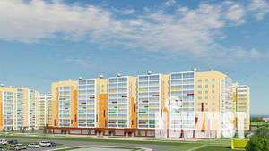 1-к квартира, строящийся дом, 27м2, 17/18 этаж