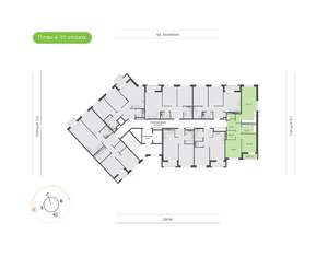 2-к квартира, вторичка, 66м2, 8/10 этаж