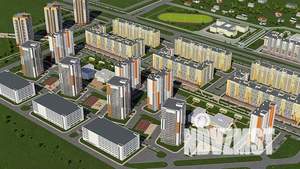 3-к квартира, строящийся дом, 80м2, 8/18 этаж