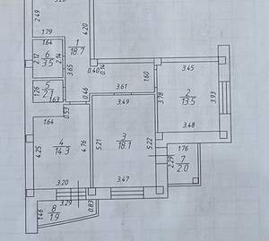 2-к квартира, вторичка, 70м2, 9/17 этаж