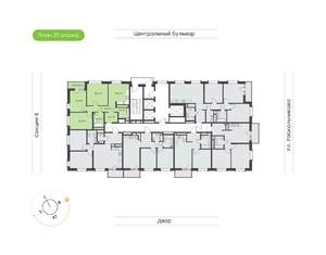 3-к квартира, вторичка, 77м2, 21/24 этаж
