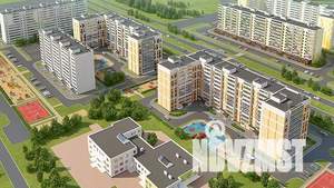 2-к квартира, строящийся дом, 69м2, 15/18 этаж