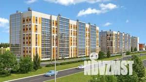 2-к квартира, строящийся дом, 63м2, 17/18 этаж