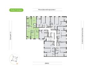 4-к квартира, вторичка, 102м2, 7/9 этаж