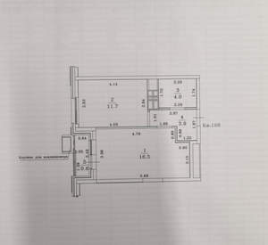 1-к квартира, вторичка, 37м2, 19/23 этаж