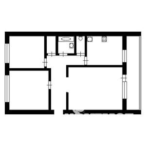 3-к квартира, вторичка, 61м2, 5/5 этаж